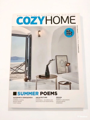 Cozy Home issue 30 summer 2018 like new, architectural decor magazine