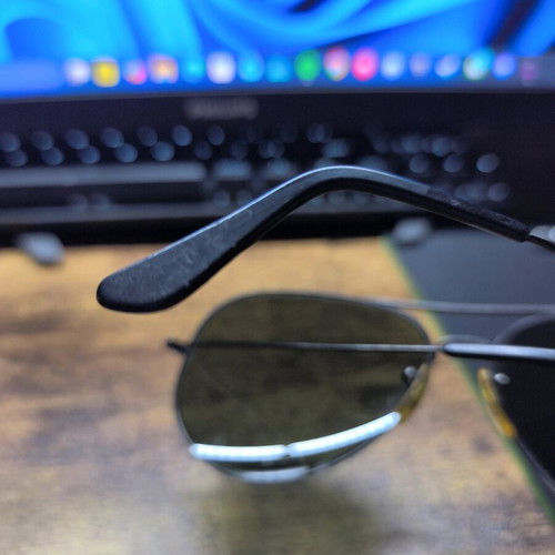 Γυαλιά Ray Ban ανδρικά μέγεθος XL σαν καινούργια, μαύρα