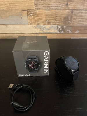 Garmin Fenix 5 Plus smartwatch σαν καινούργιο με GPS και μουσική