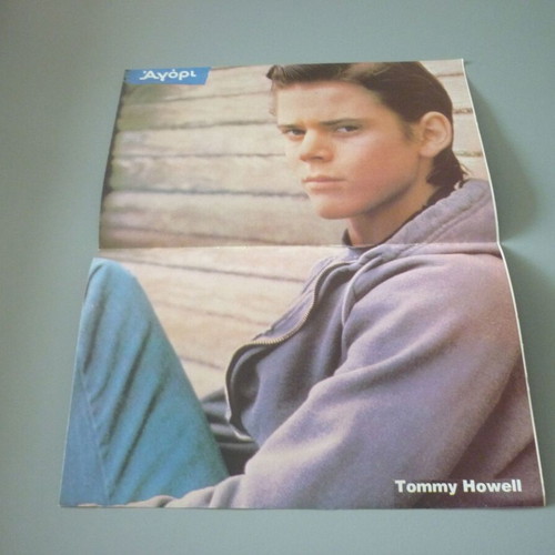 David Lee Roth Tommy Howell double collectible poster used
