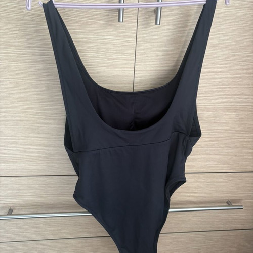 H&M one-piece swimsuit like new, size medium, black