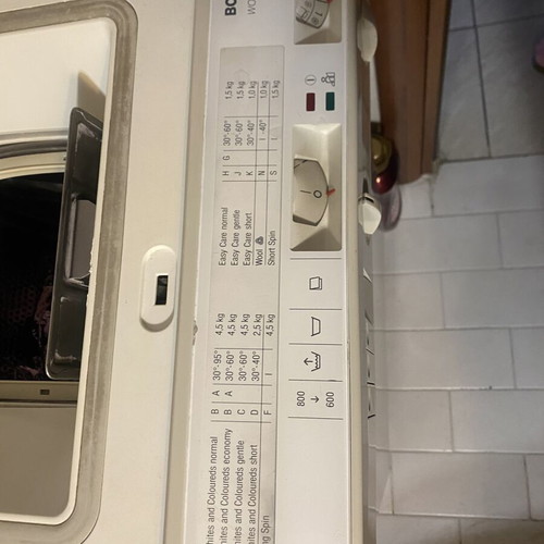 Oven used with four burners