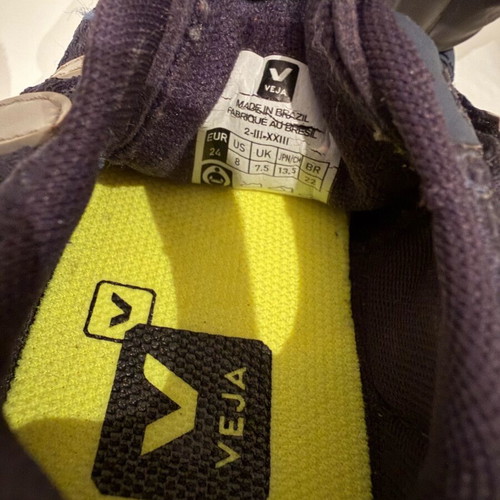 Veja children's sneakers like new, sizes 23.5-24, blue