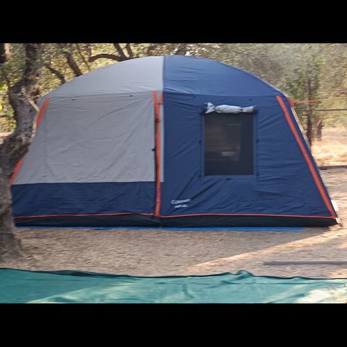 PANDA PORTAL camping tent for 8 people, double room 4+4