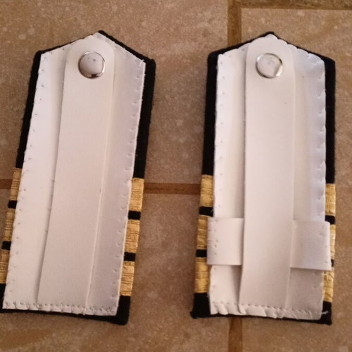 Navy Summer Epaulets like new