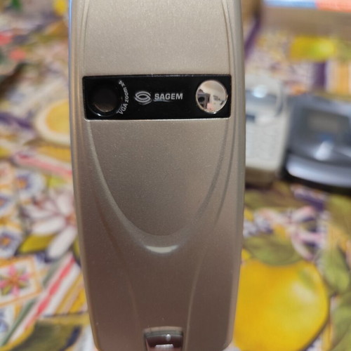 Sagem myV-56 used, silver mobile phone