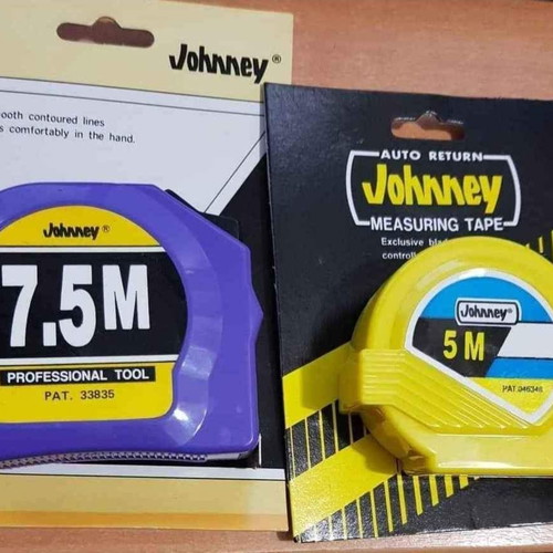 Johnney measuring tapes set 5m and 7.5m new