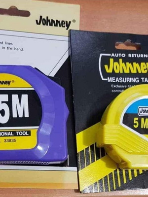 Johnney measuring tapes set 5m and 7.5m new