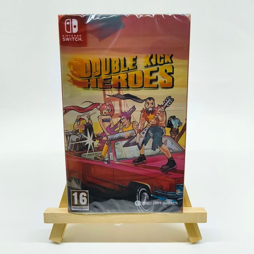 Double Kick Heroes Steelbook Edition for Nintendo Switch new