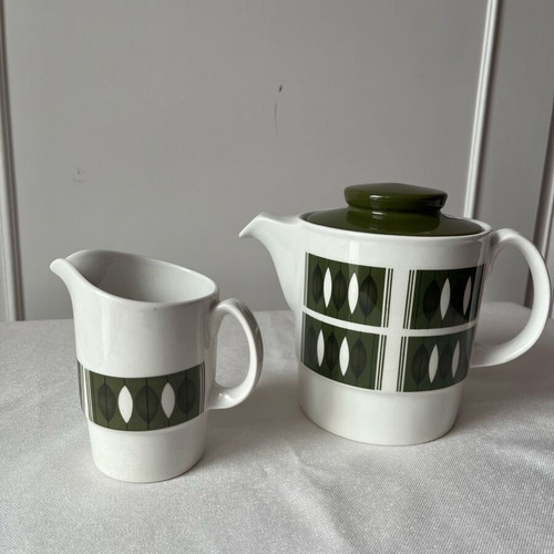 Vintage Johnson Brothers Sorrento tea and milk set used