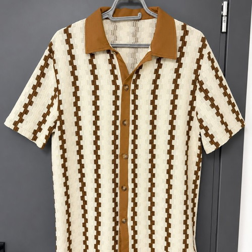 Men’s Vintage Short Sleeves Shirt used, size L, 80’s style