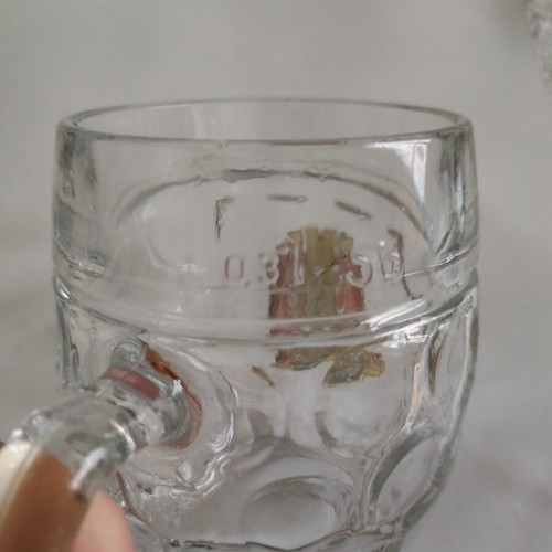 Gösser Beer Glass 300ml like new, vintage 90s