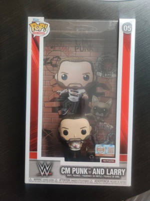 CM Punk και Larry WWE Funko Pop 750 τεμάχια καινούργιο