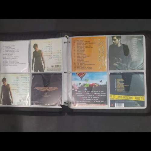 CD case with 120 CDs used, pack