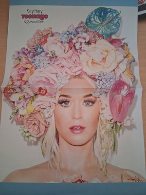 Katy Perry Teenage poster