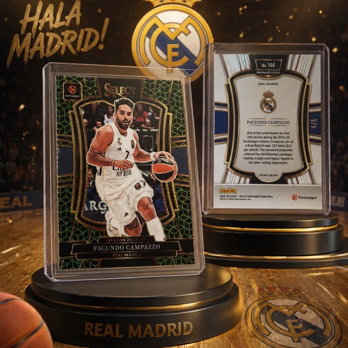 Facundo Campazzo basketball card new, limited 4/5