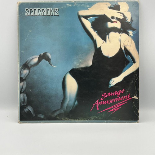 Scorpions Savage Amusement vinyl record used