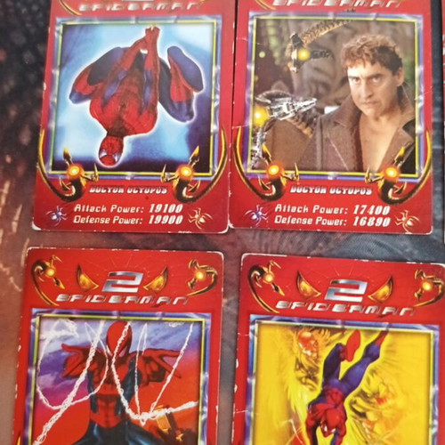Spiderman Cards 2, pack of 10 cards