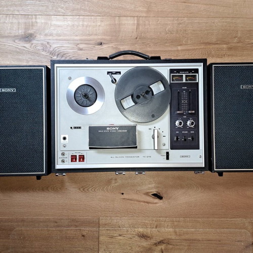 Sony TC-270 reel tape recorder used, needs check service