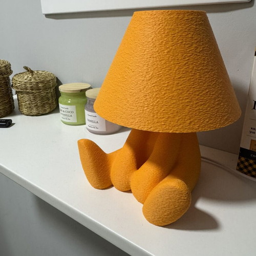 3D Printed Table Lamp with Original Design, made to order