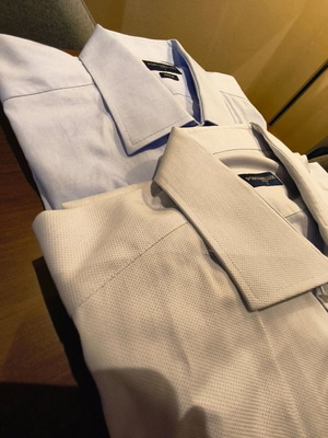 Portobello's shirts blue regular fit L used, pack of 2