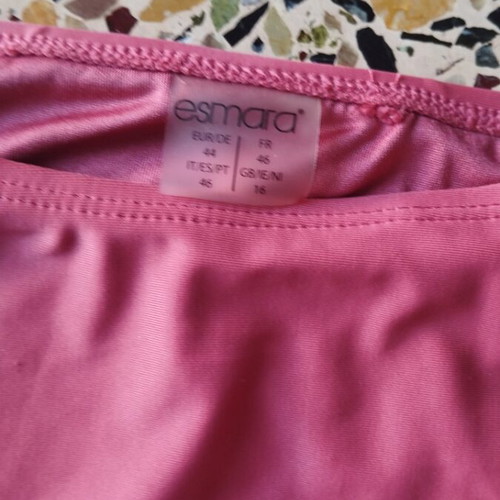 Esmara swimsuit like new, black and pink, size XXL