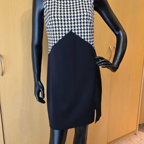 Jelonek dress new black and white M/L with side slit