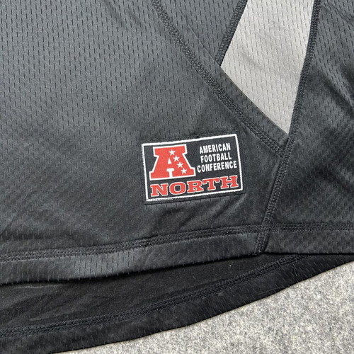 Pittsburgh Steelers NFL Mesh Pullover used, AFC North Y2K streetwear top M