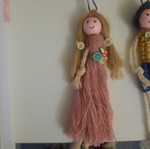 Handmade Girl Keychain Small