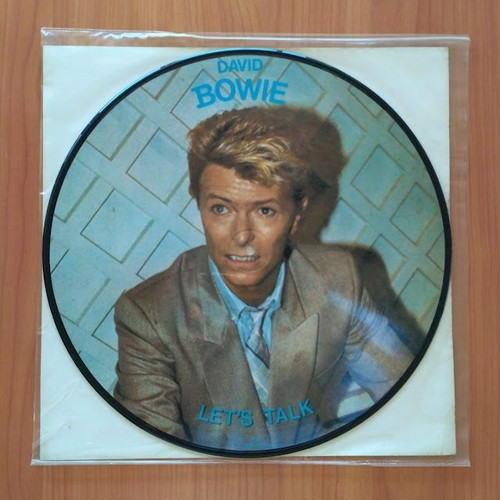 David Bowie Let's Talk Rare Interview vinyl picture disc like new