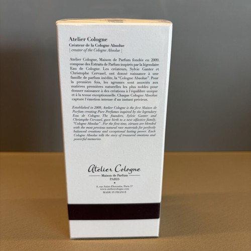 Atelier Cologne Bergamote Soleil Cologne Absolue 100ml new
