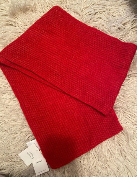 Natura Red Scarf - Brand New