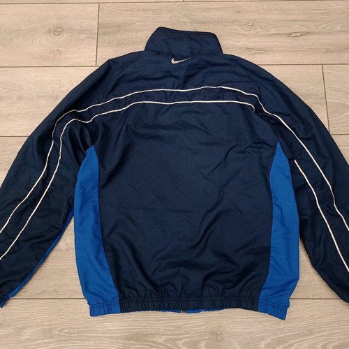 Retro Nike jacket navy and electric blue used