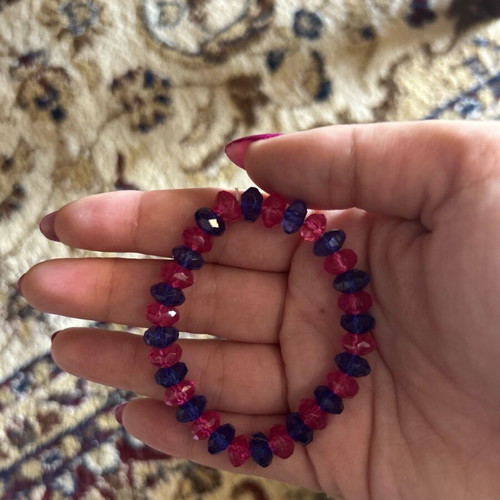 Handmade silicone bracelet