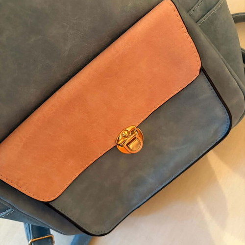 Women's backpack bag like new, blue