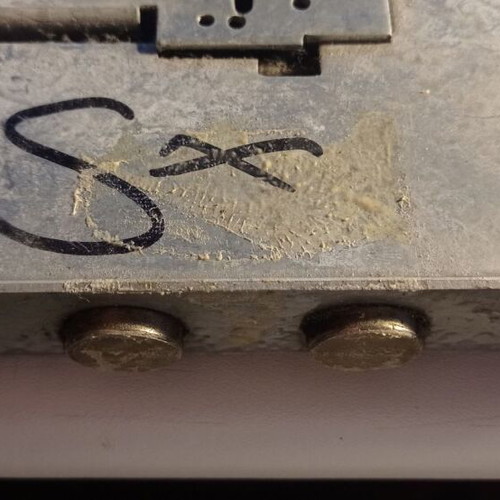 Securemme security lock three bolts used with 5 keys