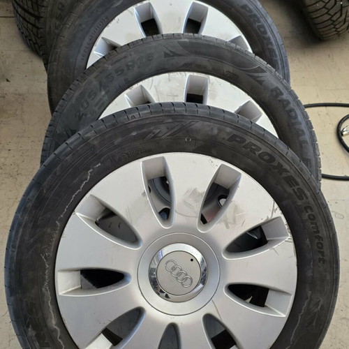 Audi alloy wheels with Toyo Tires Proxes Comfort used 16 inch 5x112