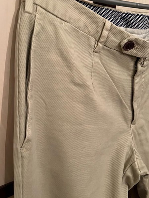 Παντελόνι Addiction αντρικό καινούργιο, μπεζ, μέγεθος 48, made in Italy