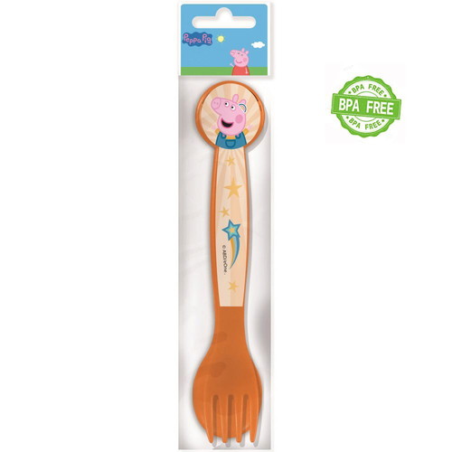 Peppa Pig children's spoon and fork set new