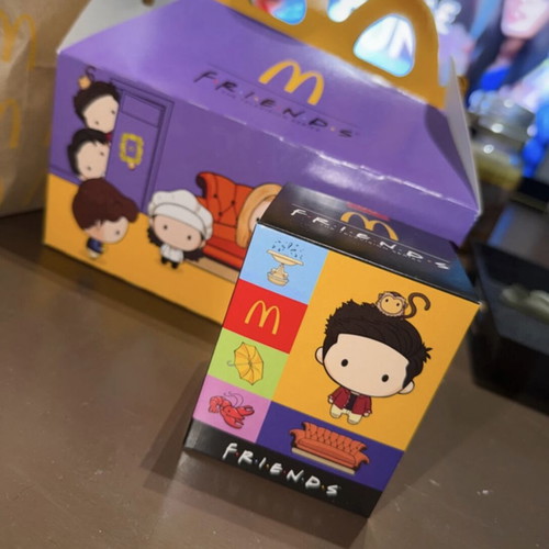 McDonald’s x Friends Ross figure new, sealed box