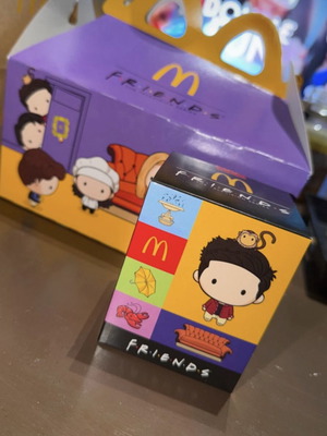 McDonald’s x Friends Ross figure new, sealed box