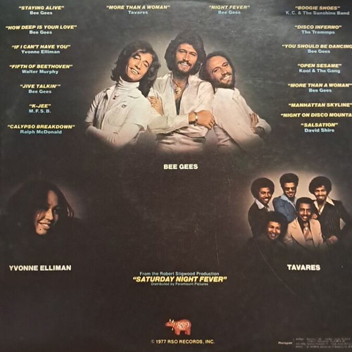 Saturday Night Fever original movie soundtrack vinyl