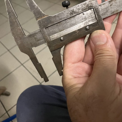 Old caliper from the 1950s