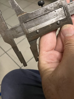 Old caliper from the 1950s