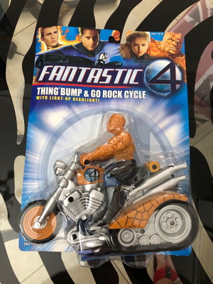 Thing Bump & Go Rock Cycle καινούργιο, Fantastic Four φιγούρα με φώτα