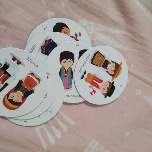 Learning Tube educational game used, The Peoples of the World for 3+ years