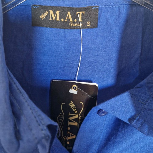Women's shirt new, blue, size S