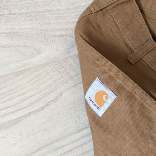 Carhartt WIP Single Knee Straight-Leg Trousers size 29/32 like new, brown