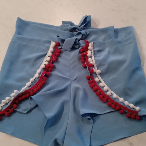 Athena P Gerard women's shorts like new, blue and red, size S/M
