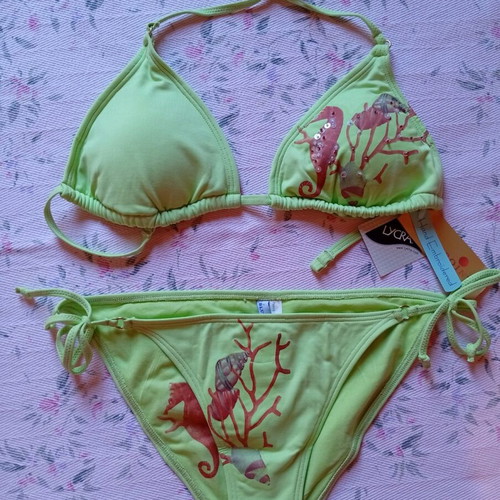Bikini new, pack of 3, size small/xsmall, multicolor